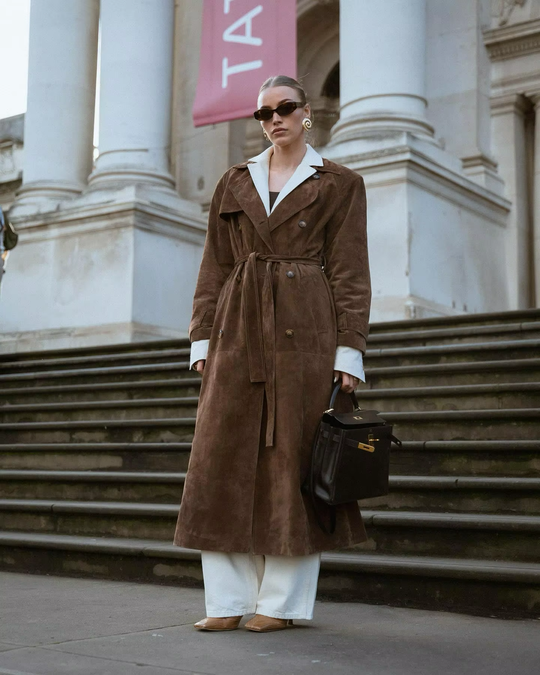 EB | Faux Suede Winterjacke für Damen