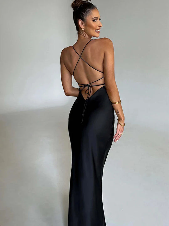 Bodycon Lange Kleid