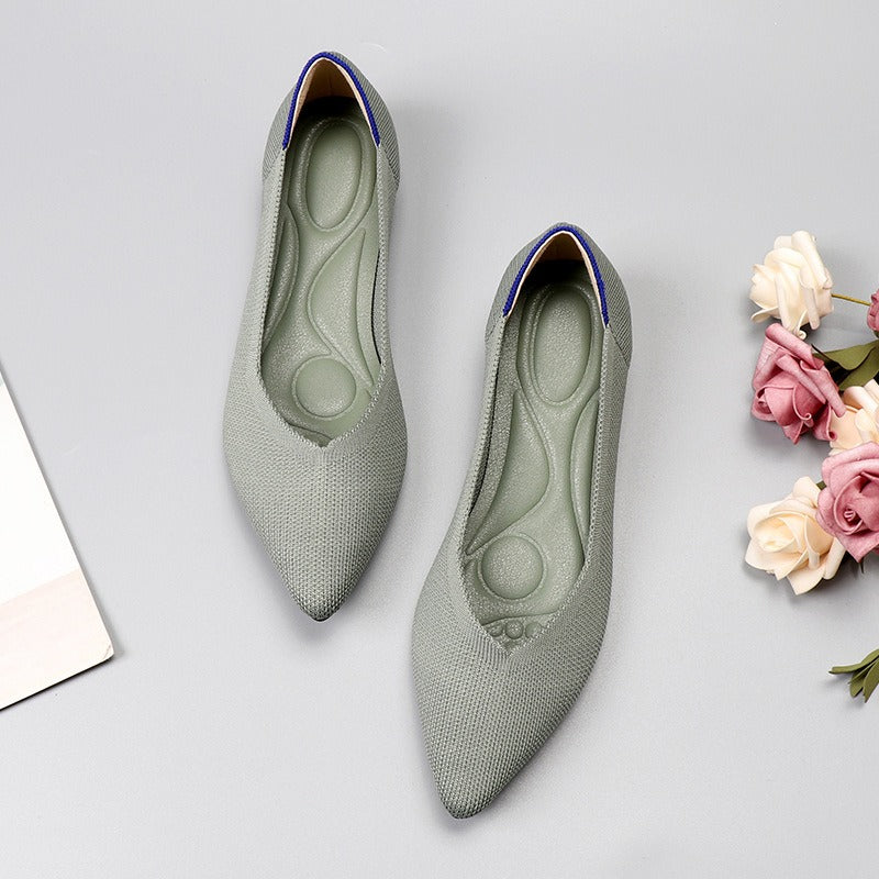Beige BallerinaKomfortschuhe EB