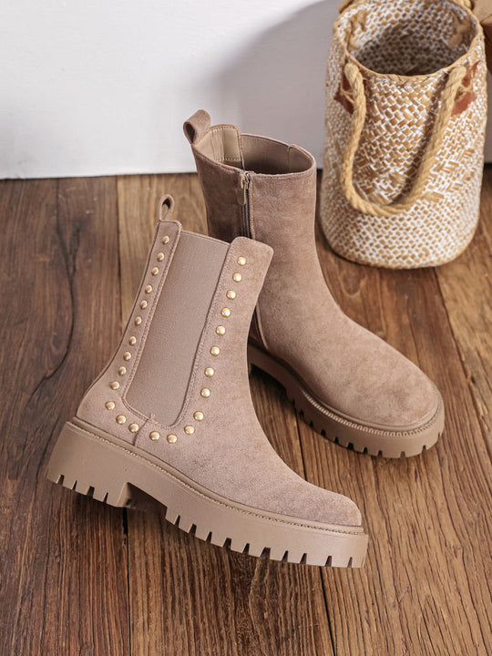 Stiefeletten in Taupe EB EB