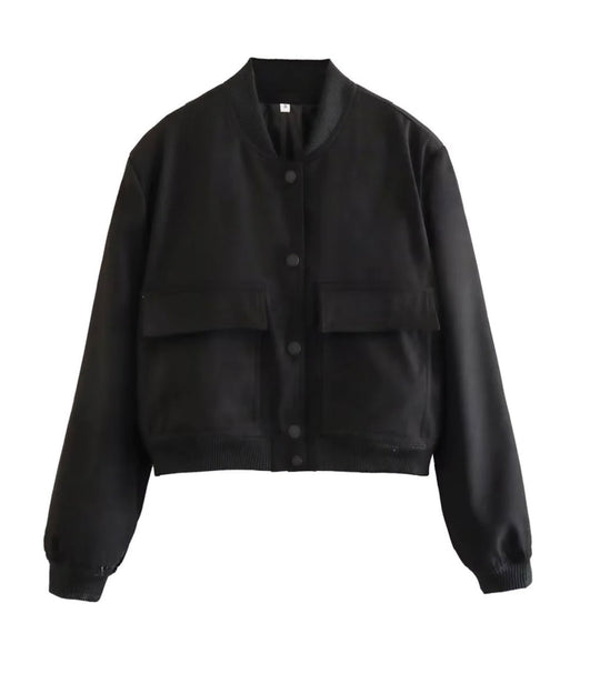 EB | Couture Bomberjacke für Damen Reguläre Passform Essentiell