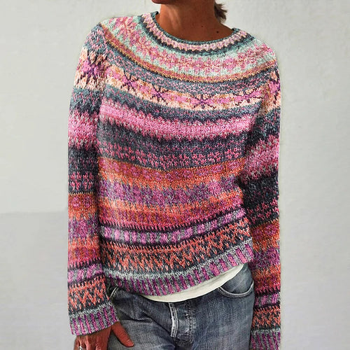 EB | Sweater - Vintage Boho Stil Strickpullover