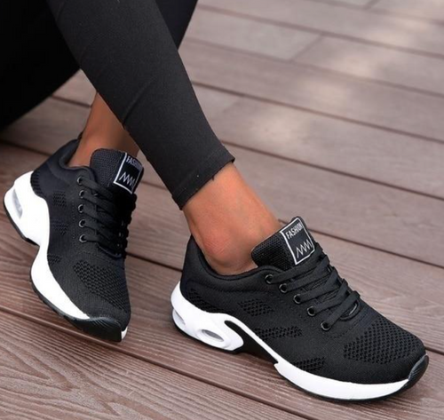 EB | Orthopädische Leichte, Atmungsaktive Sport-Sneaker für Damen Sportlicher Casual-Running-Schuh mit Air-Cushion-Sohle