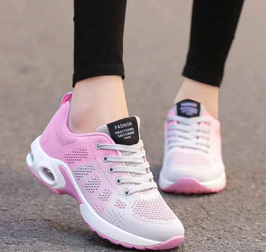 EB | Orthopädische Leichte, Atmungsaktive Sport-Sneaker für Damen Sportlicher Casual-Running-Schuh mit Air-Cushion-Sohle