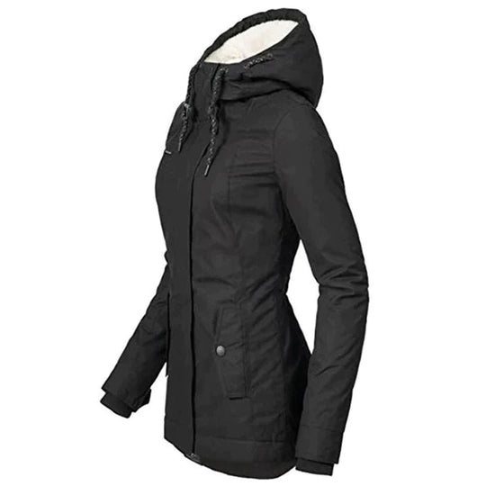 EB | Stilvoller Langer Damen Wintermantel
