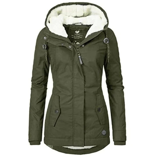 EB | Stilvoller Langer Damen Wintermantel