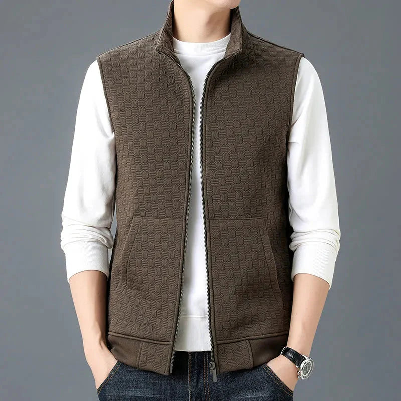 EB | Baumwoll-Fleece-Strickweste