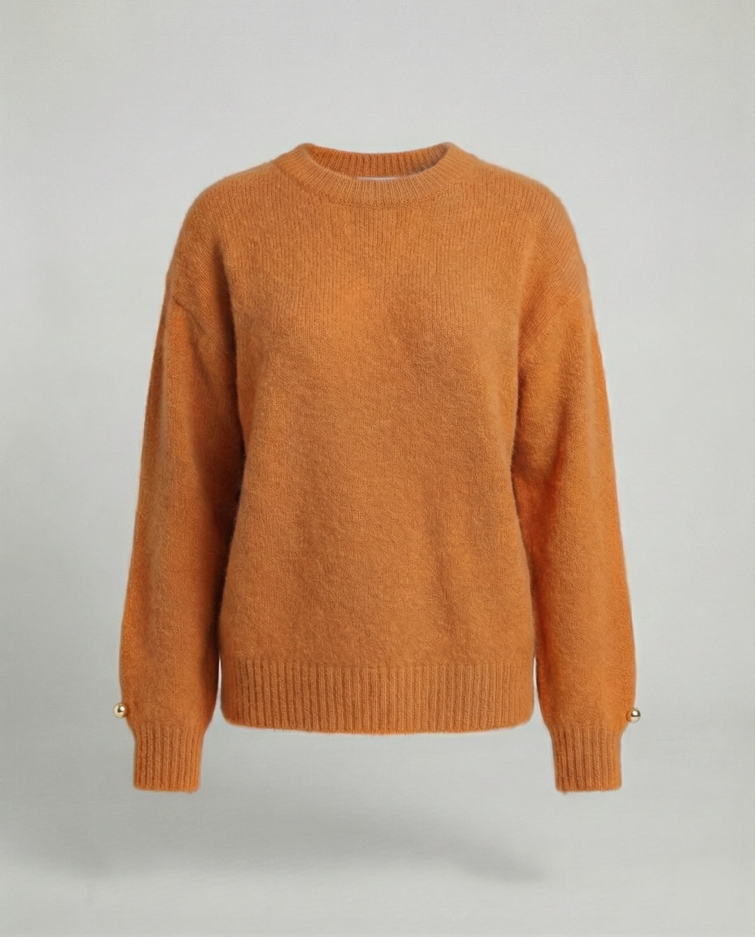 Damen Strickpullover aus weichem Kaninchenhaar-Mix Oversize