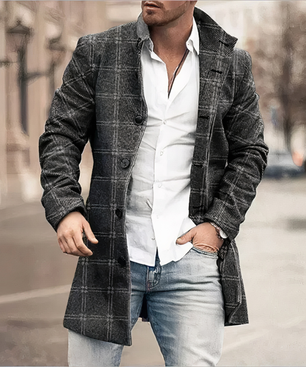 EB | Eleganter Trenchcoat für Herren