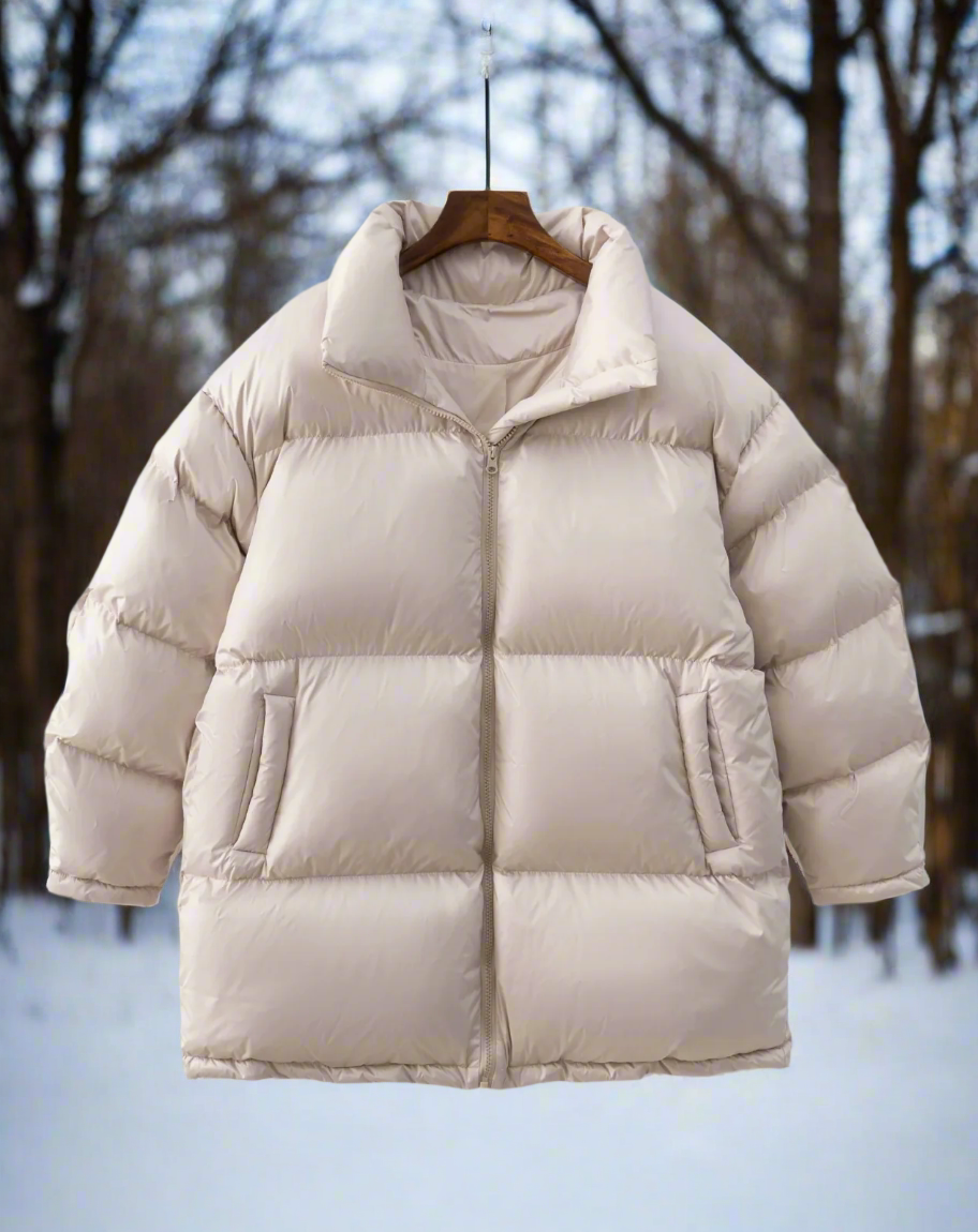 EB | Bequeme, Flauschige, Isolierte Damenjacke