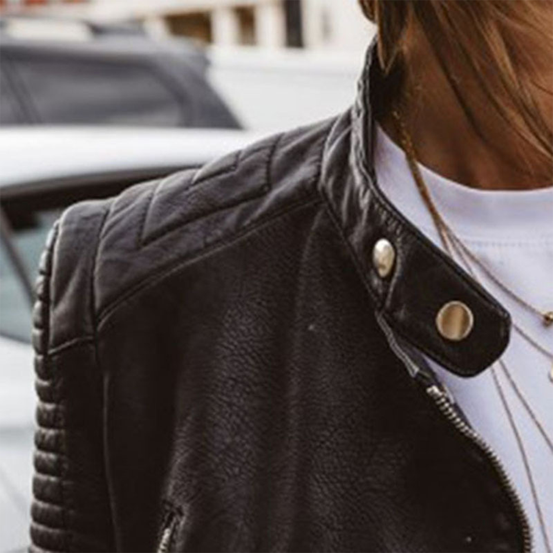 EB | Elegante Damenjacke aus echtem Leder