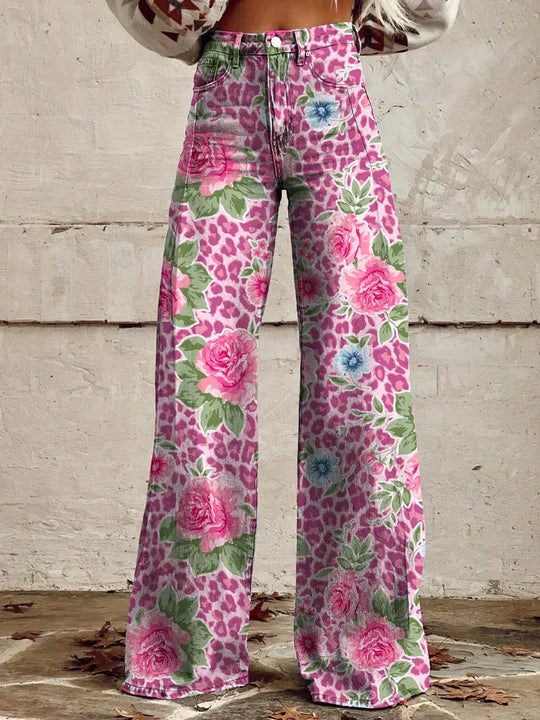 EB | Bunte Vintage-Hose für Damen