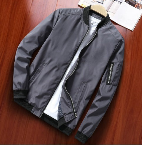 EB | Bomberjacke Polyester Leicht, Praktisch