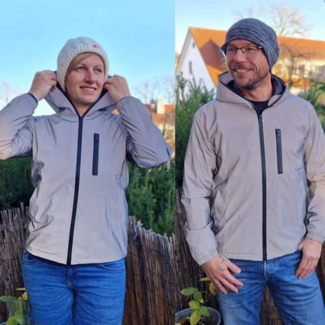 EB | Langärmelig Wasserdicht Reflektierende Jacke