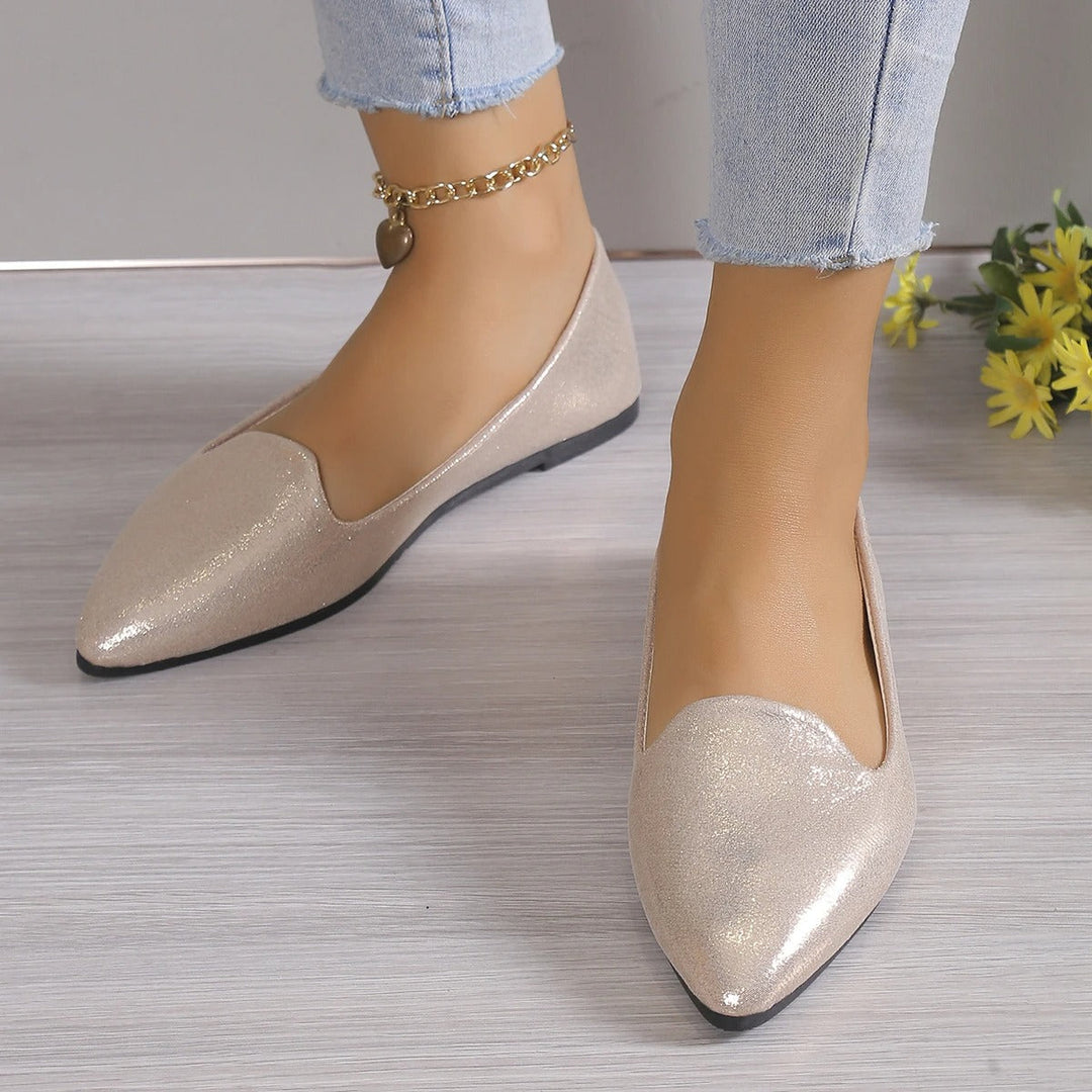 Stylische Punkt-Ballerinas mitStretch - Vivienne EB