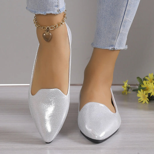 Stylische Punkt-Ballerinas mitStretch - Vivienne EB