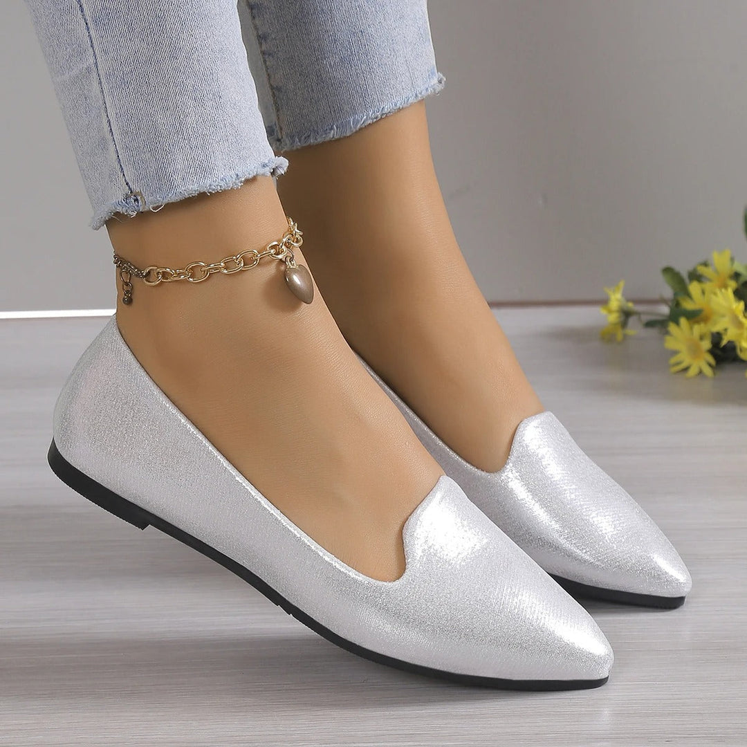 Stylische Punkt-Ballerinas mitStretch - Vivienne EB