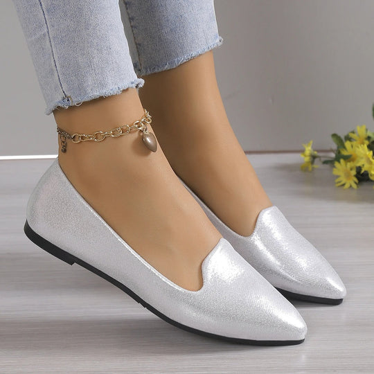 Stylische Punkt-Ballerinas mitStretch - Vivienne EB