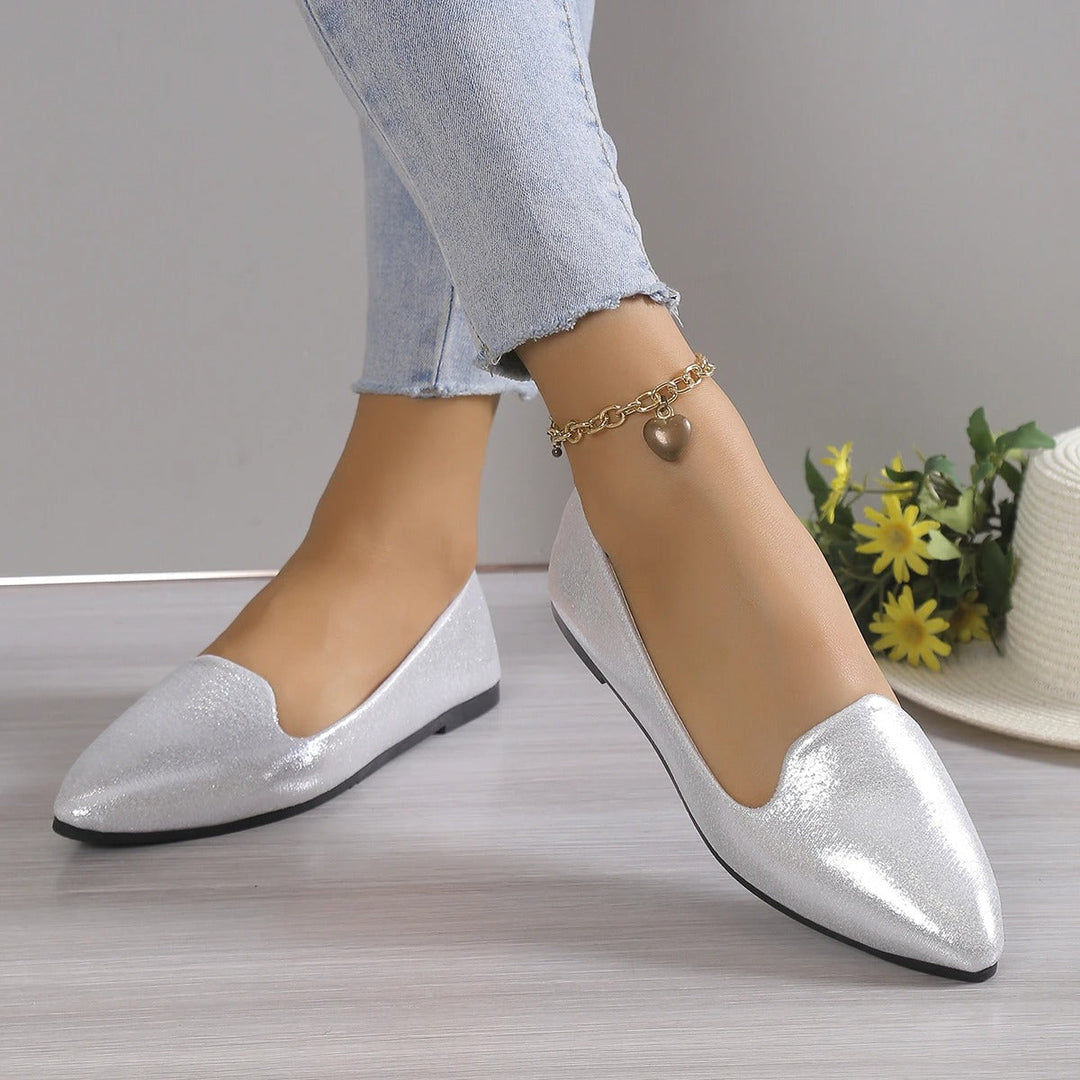 Stylische Punkt-Ballerinas mitStretch - Vivienne EB