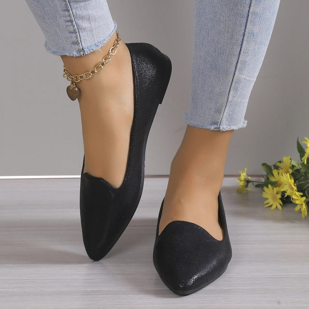 Stylische Punkt-Ballerinas mitStretch - Vivienne EB