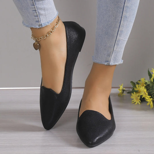 Stylische Punkt-Ballerinas mitStretch - Vivienne EB