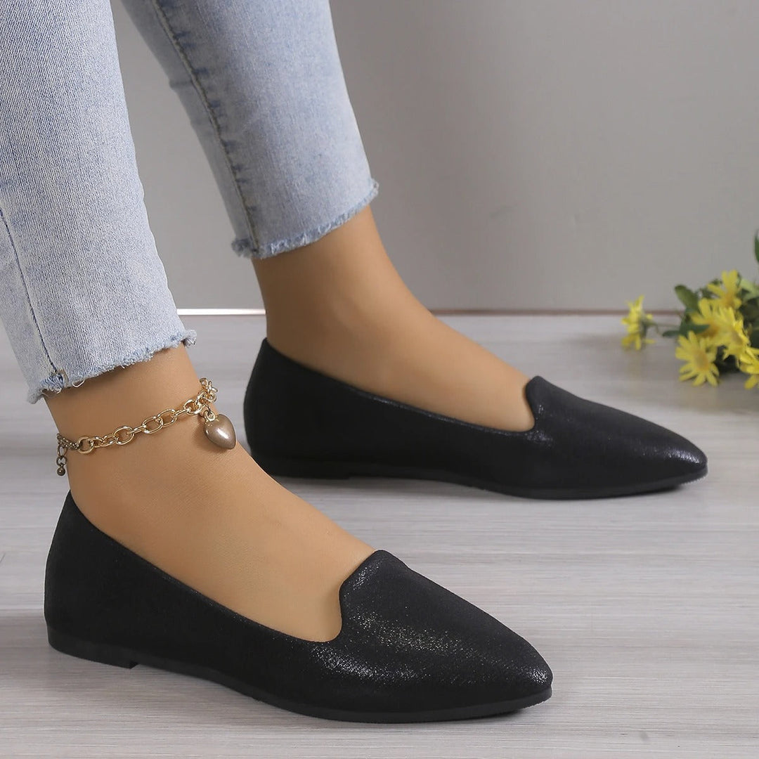 Stylische Punkt-Ballerinas mitStretch - Vivienne EB
