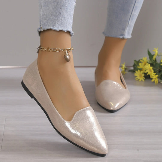 Stylische Punkt-Ballerinas mitStretch - Vivienne EB