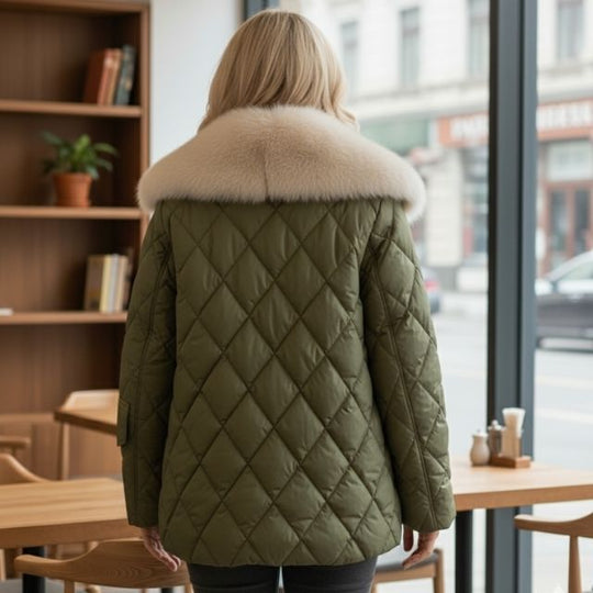 EB | Damenjacke Warm mit Entendaunenfutter Chic