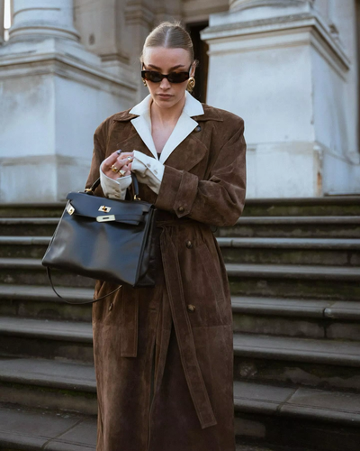 EB | Faux Suede Winterjacke für Damen