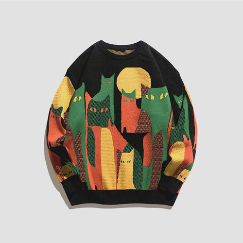 EB | Unisex Sweatshirt mit Katze
