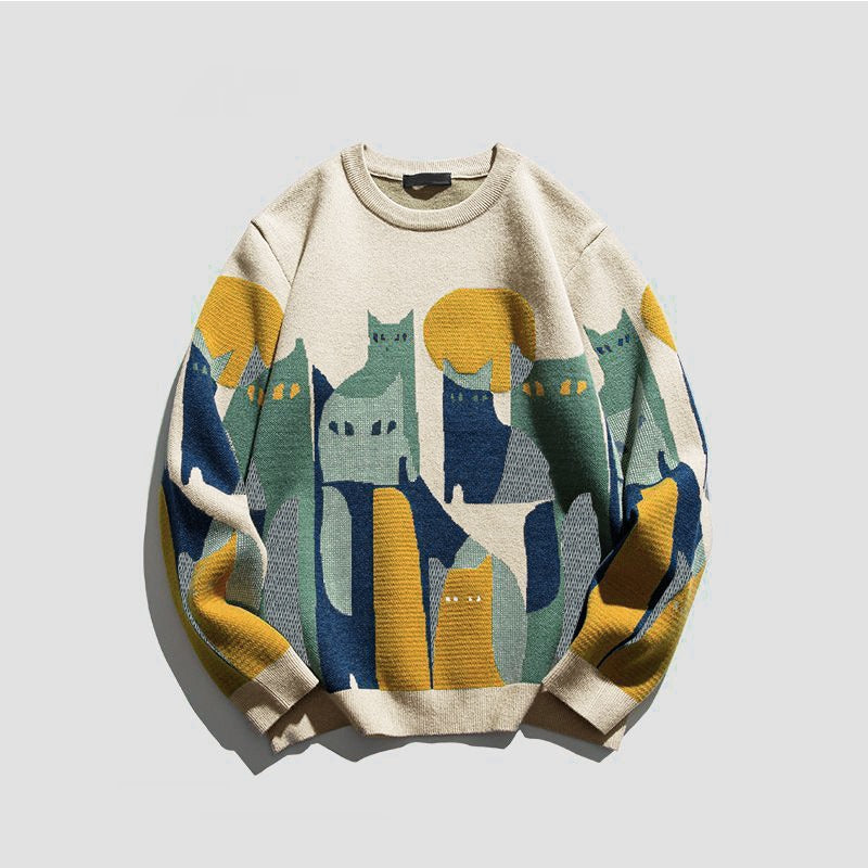 EB | Unisex Sweatshirt mit Katze