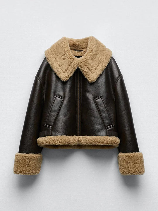 EB | Wärmende Lederjacke