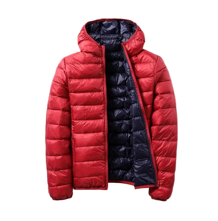 EB | Frauen Leichte Kapuzen Puffer Winterjacke