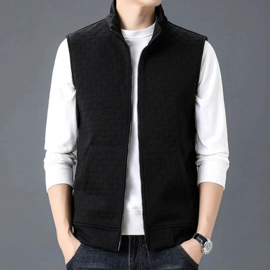 EB | Baumwoll-Fleece-Strickweste