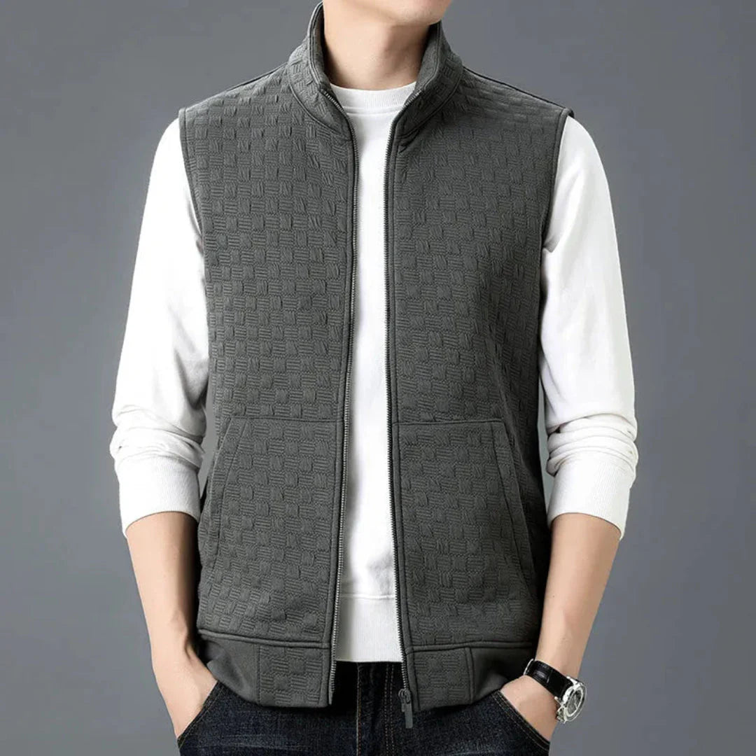 EB | Baumwoll-Fleece-Strickweste