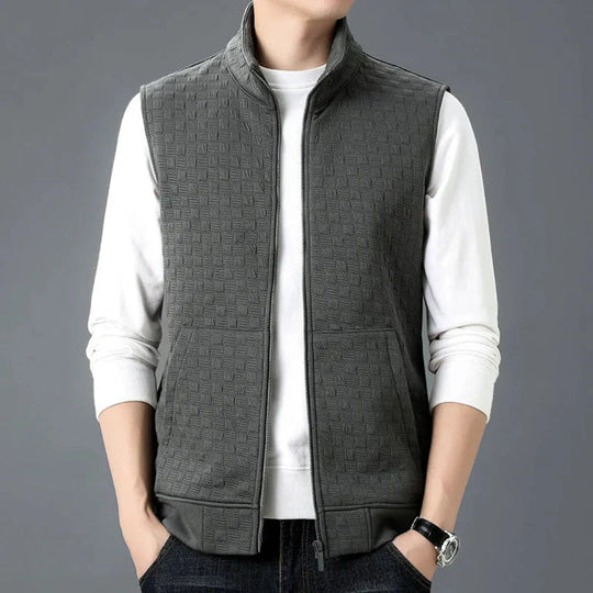 EB | Baumwoll-Fleece-Strickweste