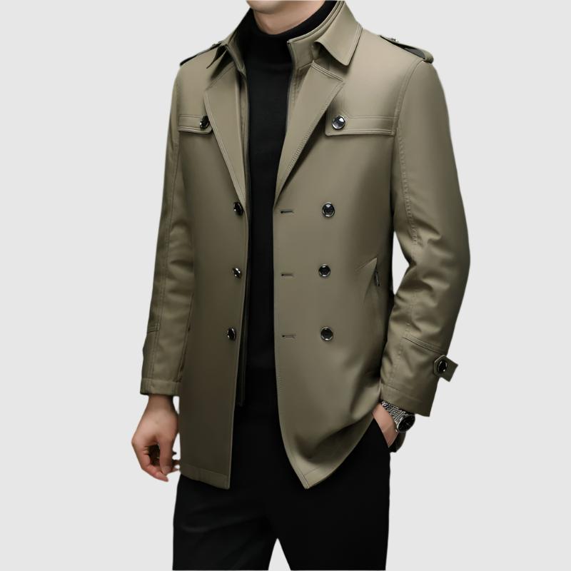 EB | Veneti Doppelreihiger Windbreaker