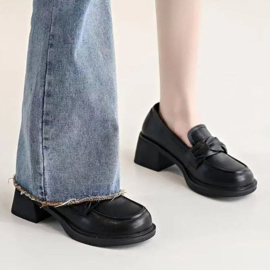 Stylische Damenschuhe mit quadratischem Absatz – Seraphina EB