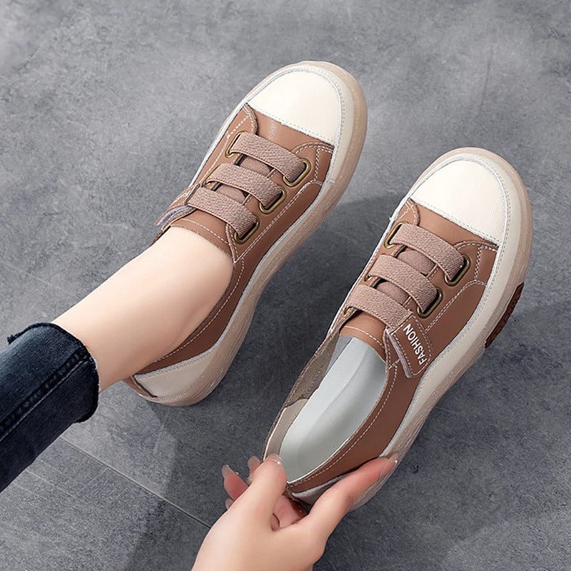 Stylische Echtleder Sneakers für Damen – Beatrice EB