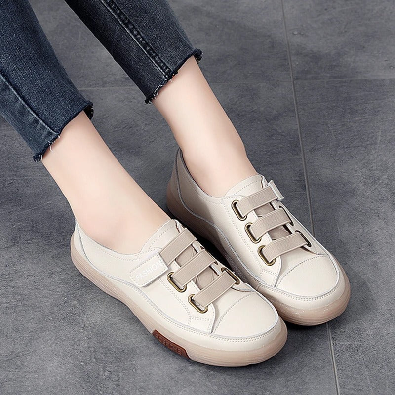 Stylische Echtleder Sneakers für Damen – Beatrice EB
