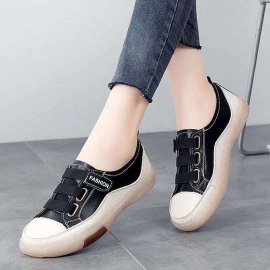 Stylische Echtleder Sneakers für Damen – Beatrice EB