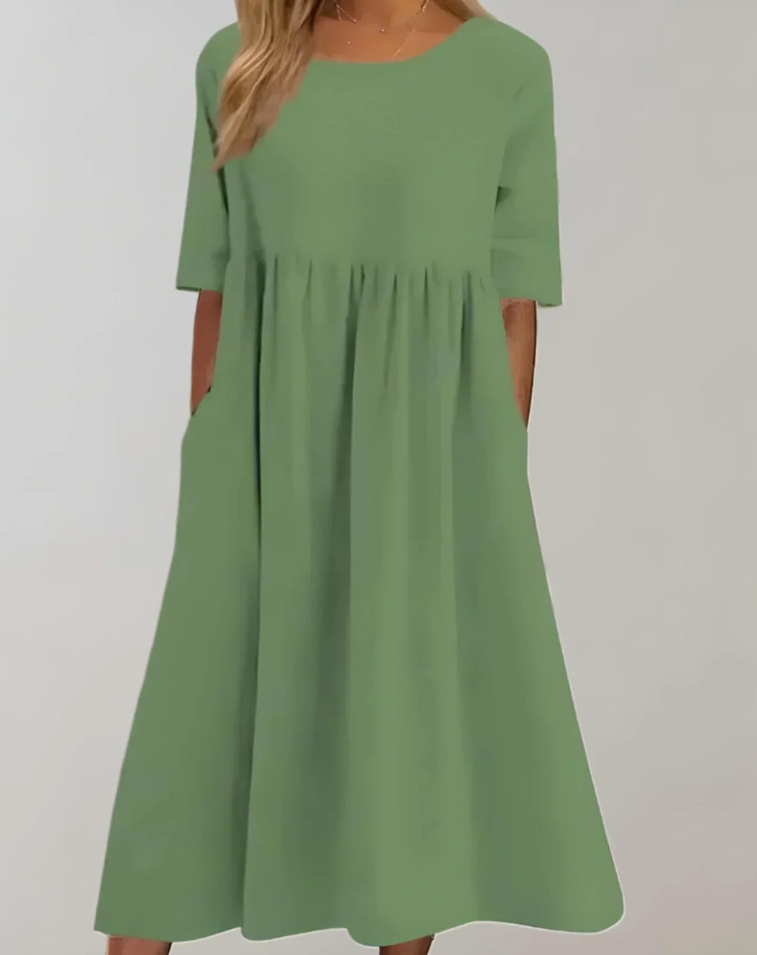 EB | Locker Sitzendes Baumwollkleid