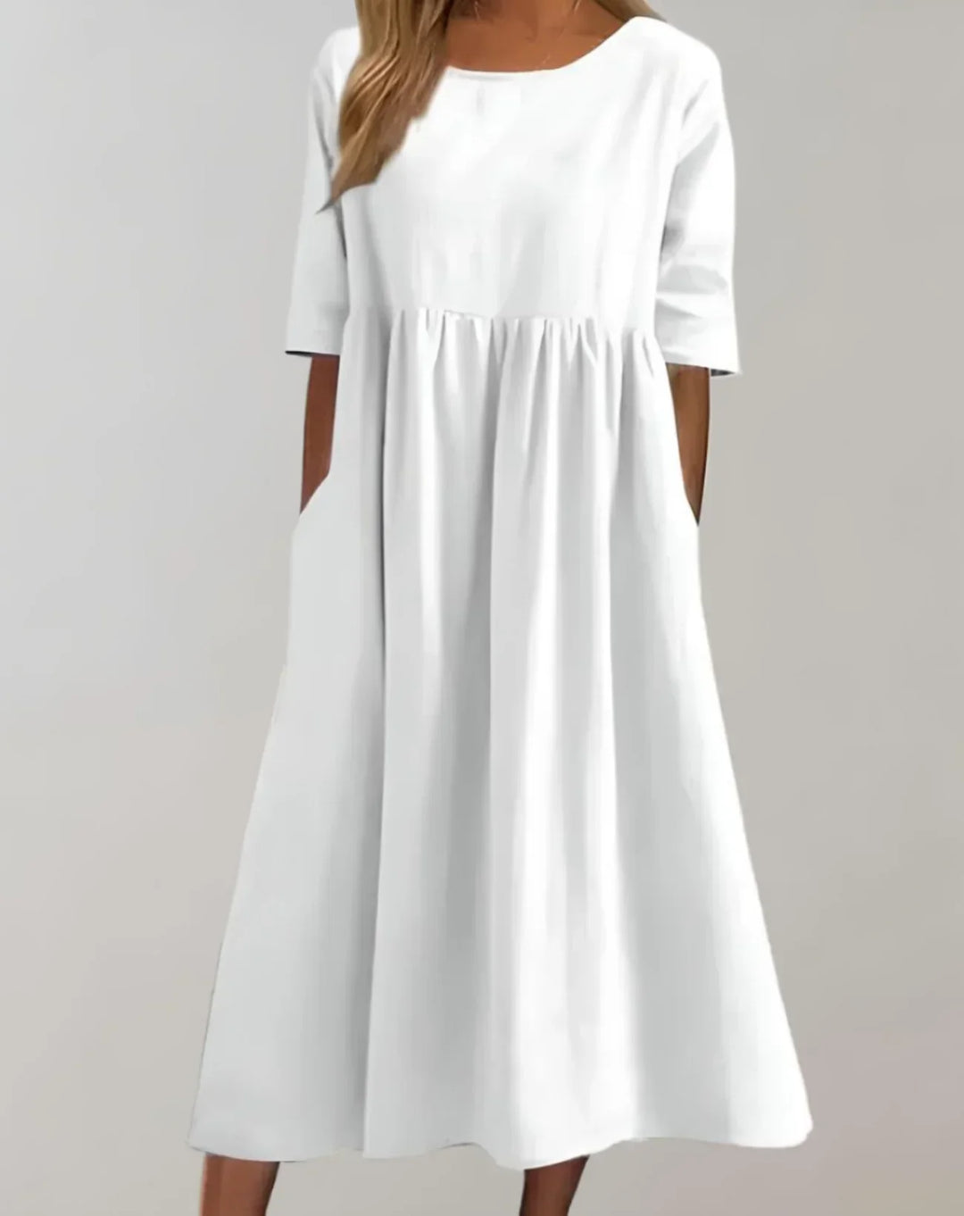 EB | Locker Sitzendes Baumwollkleid