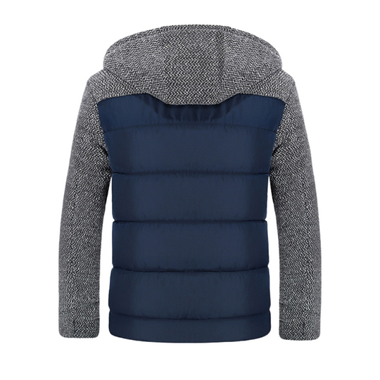 EB | Herbst gefütterte Jacke mit Kapuze