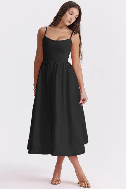 EB | Elegantes Midikleid Look