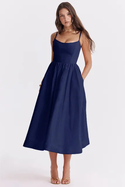 EB | Elegantes Midikleid Look