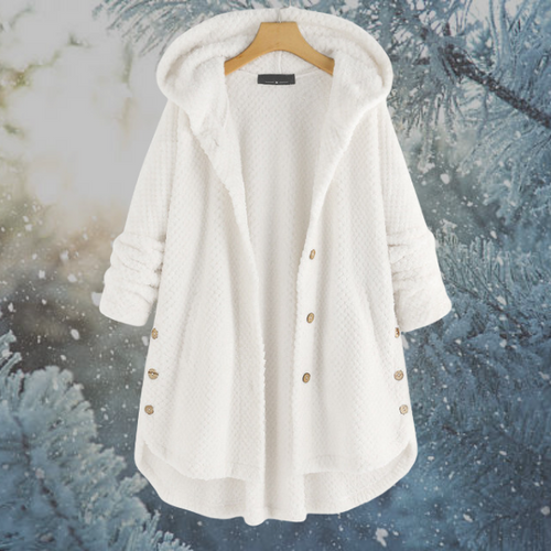EB | Damen Winter Fleecejacke mit Kapuze