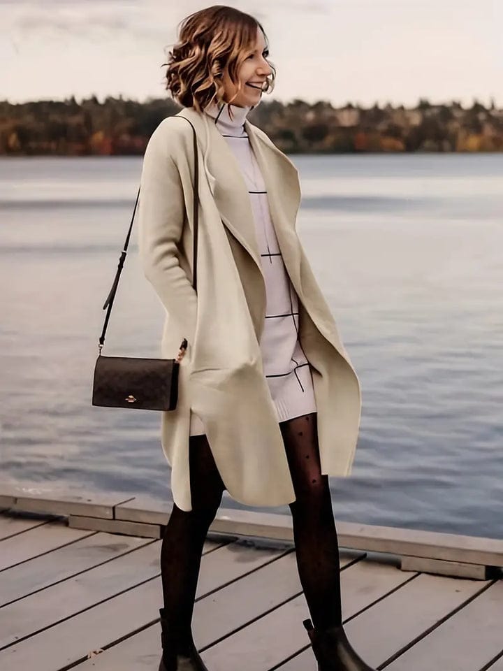 EB | Mid-length Coat Chic Zeitloser Stil Ideal für den Herbst
