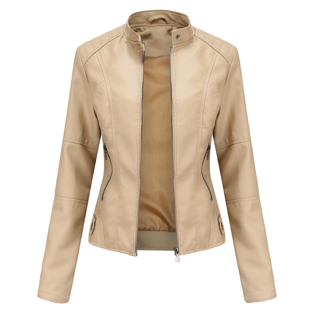 EB | Damen Vintage Lederjacke