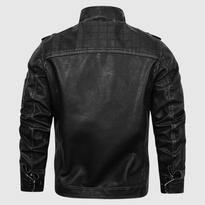 EB | Biker Streetwear Lederjacke